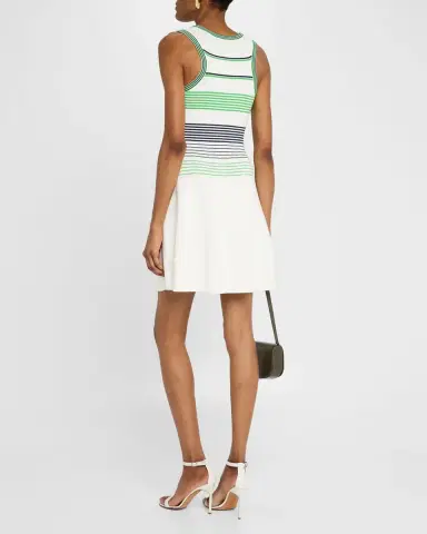 Trina Turk Veronkia Striped Knit Tank Dress | Thumbnail 3 Trina Turk Veronkia Striped Knit Tank Dress | Thumbnail 3