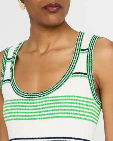 Trina Turk Veronkia Striped Knit Tank Dress | Thumbnail 5 Trina Turk Veronkia Striped Knit Tank Dress | Thumbnail 5