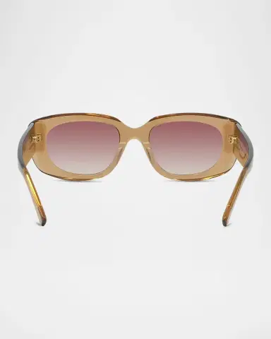 Givenchy GV Day Acetate Rectangle Sunglasses | Thumbnail 5