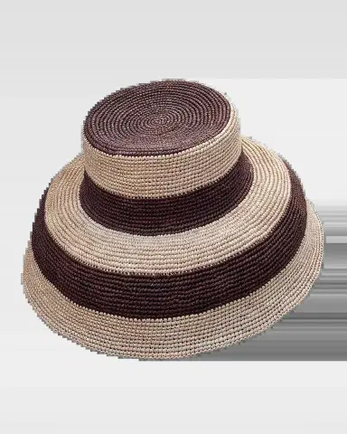 VAN PALMA Gina XL Straw Bucket Hat | Thumbnail 2