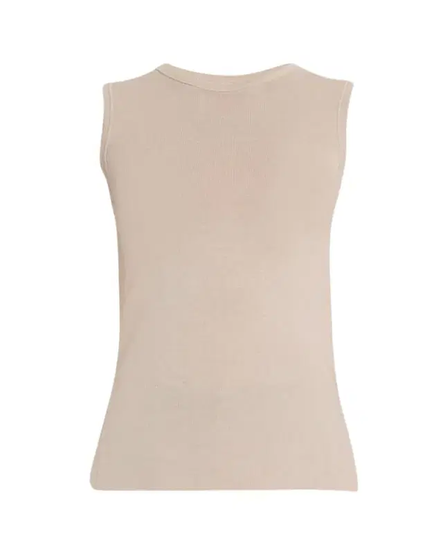 Cashmere Crewneck Tank Top