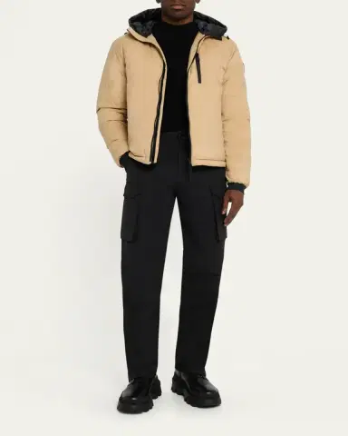 Canada Goose Men's Lodge Black Label Puffer Jacket | Thumbnail 2 Canada Goose Men's Lodge Black Label Puffer Jacket | Thumbnail 2