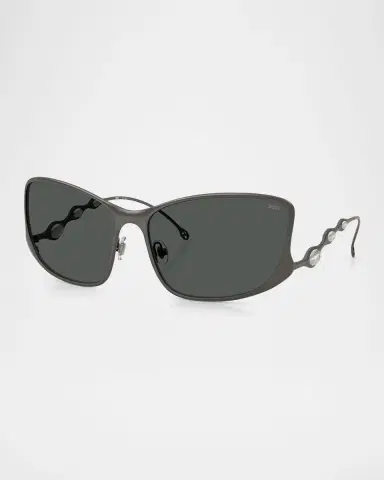 Diesel Men's DL1013 Pillow Sunglasses | Thumbnail 3