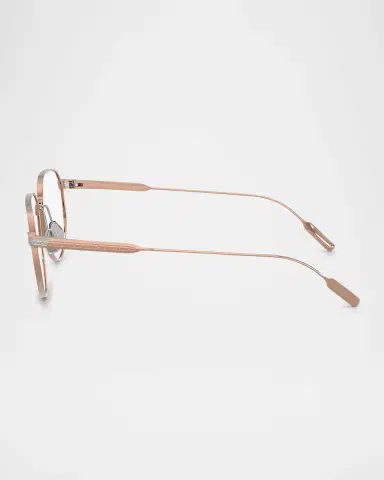 Brunello Cucinelli BC1008T Blue Light Geometric Glasses | Thumbnail 2