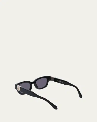 Ferragamo Gancino Rectangle Acetate Sunglasses | Thumbnail 5 Ferragamo Gancino Rectangle Acetate Sunglasses | Thumbnail 5