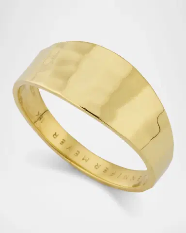 Jennifer Meyer Tapered Hammered Ring | Thumbnail 3