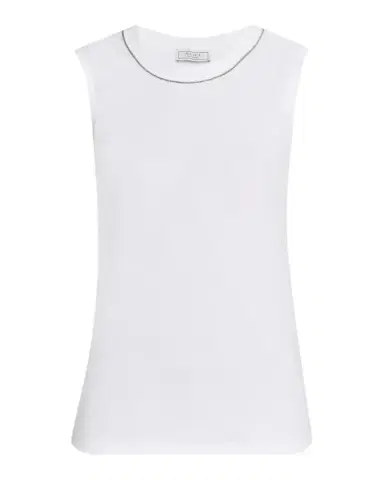 Peserico Punto Luce Crewneck Rib Knit Top | Thumbnail 1 Peserico Punto Luce Crewneck Rib Knit Top | Thumbnail 1