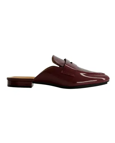 Bernardo Patent Leather Penny Loafer Mules | Thumbnail 1 Bernardo Patent Leather Penny Loafer Mules | Thumbnail 1
