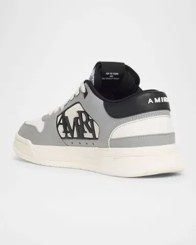 AMIRI Men's Classic Leather Logo Low-Top Sneakers | Thumbnail 4