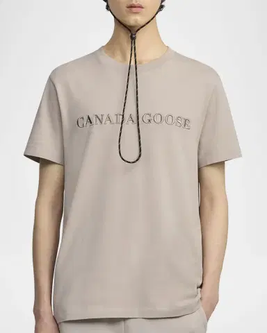 Canada Goose Men's Emerson Wordmark T-Shirt | Thumbnail 3