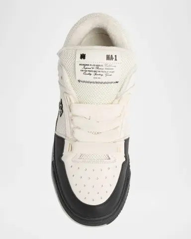 AMIRI Men's MA-1 Leather & Mesh Low-Top Sneakers | Thumbnail 5 AMIRI Men's MA-1 Leather & Mesh Low-Top Sneakers | Thumbnail 5