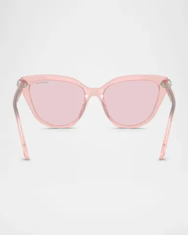 Swarovski SK6039 Cat-Eye Acetate Sunglasses | Thumbnail 4