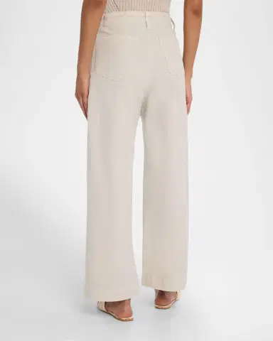 PAIGE Arellia Ankle Jeans with Tie | Thumbnail 2