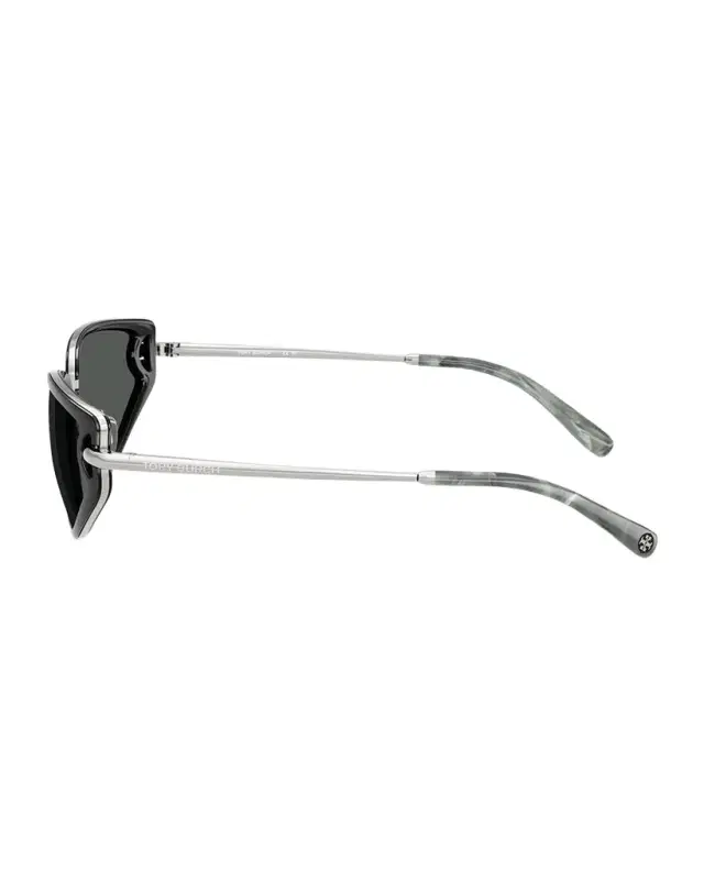 TY6115 Cat Eye Metal Sunglasses