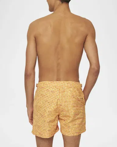 Orlebar Brown Men's Setter Geo-Print Swim Shorts | Thumbnail 3 Orlebar Brown Men's Setter Geo-Print Swim Shorts | Thumbnail 3