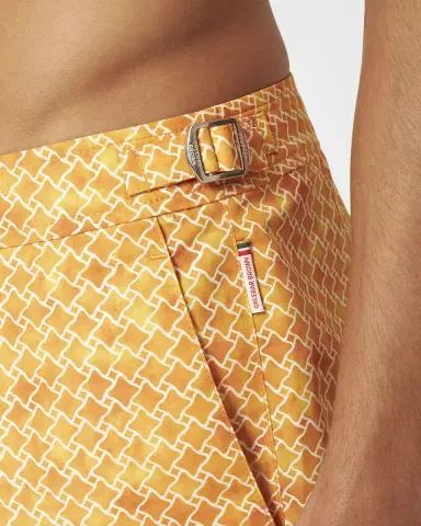 Orlebar Brown Men's Setter Geo-Print Swim Shorts | Thumbnail 4 Orlebar Brown Men's Setter Geo-Print Swim Shorts | Thumbnail 4