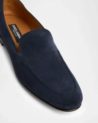 Dolce & Gabbana Men's Suede Loafers | Thumbnail 5