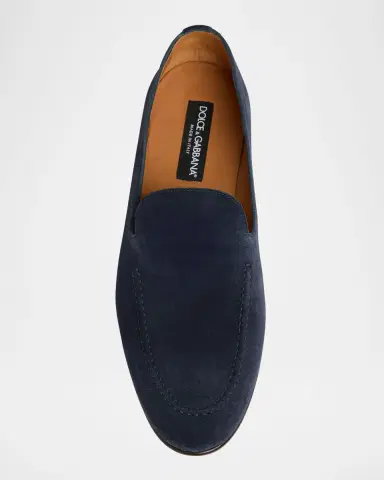 Dolce & Gabbana Men's Suede Loafers | Thumbnail 6