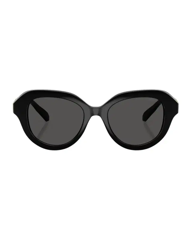 SWAROVSKI SK6037 Round Embellished Sunglasses
