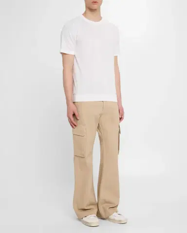 Golden Goose Men's Stardan Mesh and Leather Low-Top Sneakers | Thumbnail 2