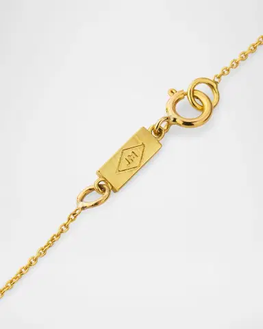 Jennifer Meyer Mini Evil Eye Necklace | Thumbnail 4 Jennifer Meyer Mini Evil Eye Necklace | Thumbnail 4