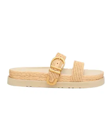 SIMKHAI Aida Raffia Double Band Sporty Sandals | Thumbnail 1 SIMKHAI Aida Raffia Double Band Sporty Sandals | Thumbnail 1