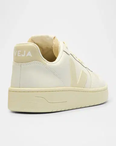 Veja V-10 Bicolor Leather Low-Top Sneakers | Thumbnail 3 Veja V-10 Bicolor Leather Low-Top Sneakers | Thumbnail 3