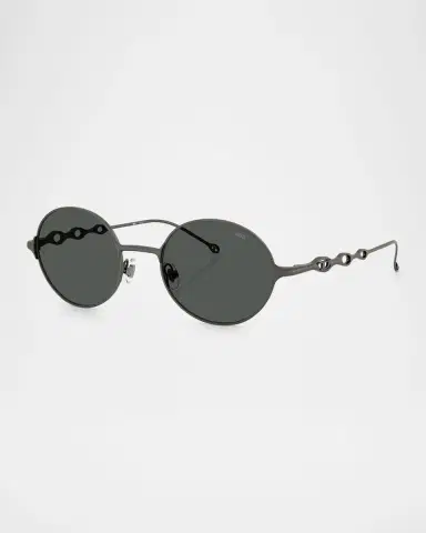 Diesel Men's DL1008 Round Sunglasses | Thumbnail 3 Diesel Men's DL1008 Round Sunglasses | Thumbnail 3