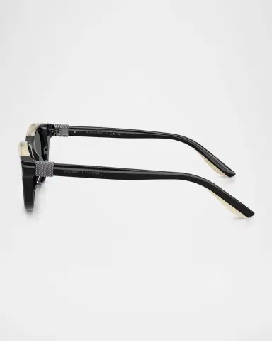 Brunello Cucinelli BC4016S Acetate Round Sunglasses | Thumbnail 2