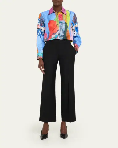 Libertine NYC Printed Silk New Classic Shirt | Thumbnail 6