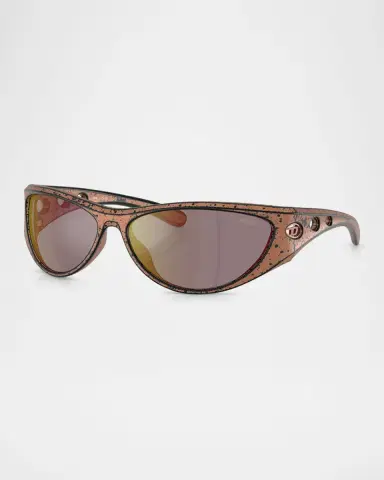 Diesel Men's DL3004U Cat-Eye Sunglasses | Thumbnail 3