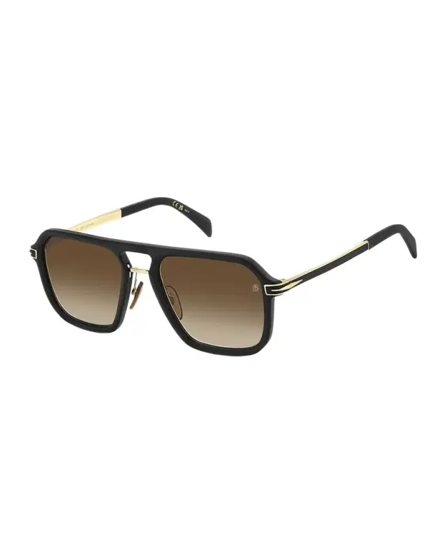 Men 's DB 7136 Acetate Rectangle Sunglasses