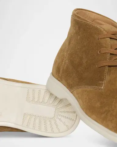 Paul Stuart Men's Hans Suede Chukka Boots | Thumbnail 4 Paul Stuart Men's Hans Suede Chukka Boots | Thumbnail 4