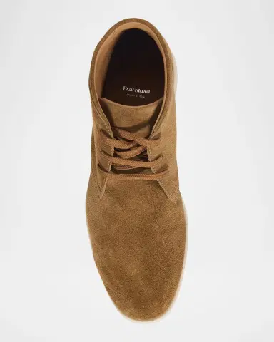 Paul Stuart Men's Hans Suede Chukka Boots | Thumbnail 5 Paul Stuart Men's Hans Suede Chukka Boots | Thumbnail 5