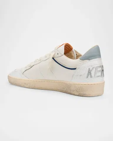 Golden Goose Men's Ball Star Leather Low-Top Sneakers | Thumbnail 3 Golden Goose Men's Ball Star Leather Low-Top Sneakers | Thumbnail 3