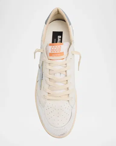 Golden Goose Men's Ball Star Leather Low-Top Sneakers | Thumbnail 5 Golden Goose Men's Ball Star Leather Low-Top Sneakers | Thumbnail 5