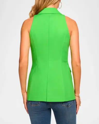 Ramy Brook Lisa Button-Front Vest | Thumbnail 2