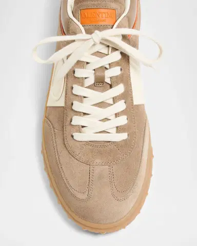 Valentino Garavani Men's Upvillage Low-Top Leather Sneakers | Thumbnail 5 Valentino Garavani Men's Upvillage Low-Top Leather Sneakers | Thumbnail 5
