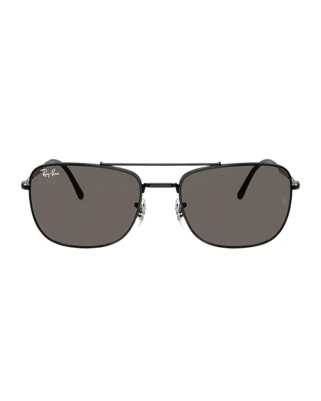Men 's RB3755 Rectangular Sunglasses, 62mm