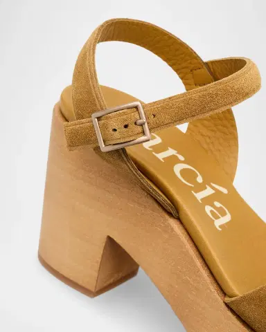 Pedro Garcia Dalys Suede Platform Wedge Sandals | Thumbnail 5 Pedro Garcia Dalys Suede Platform Wedge Sandals | Thumbnail 5