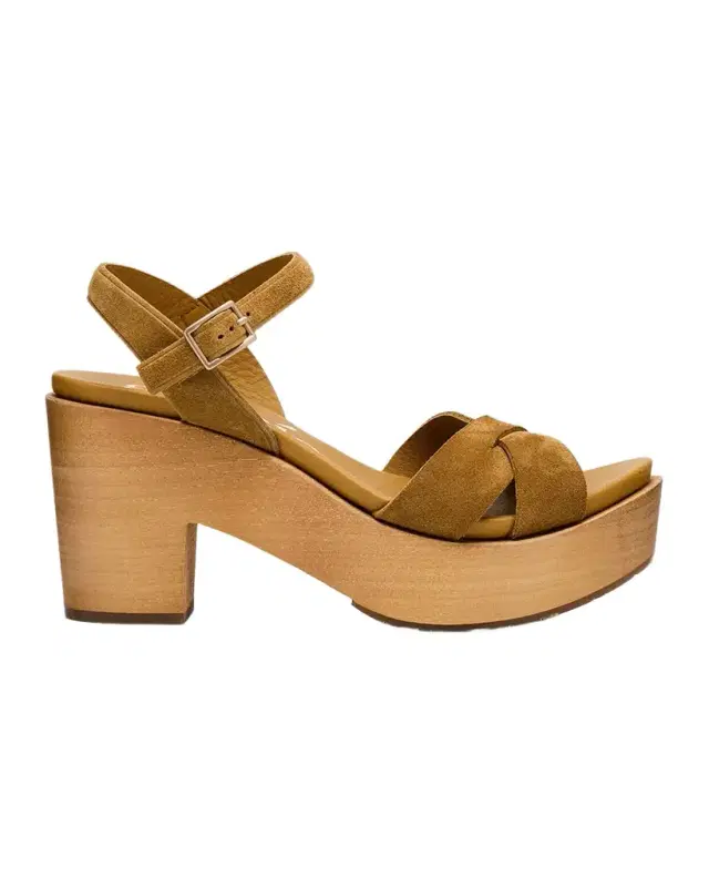 Dalys Suede Platform Wedge Sandals