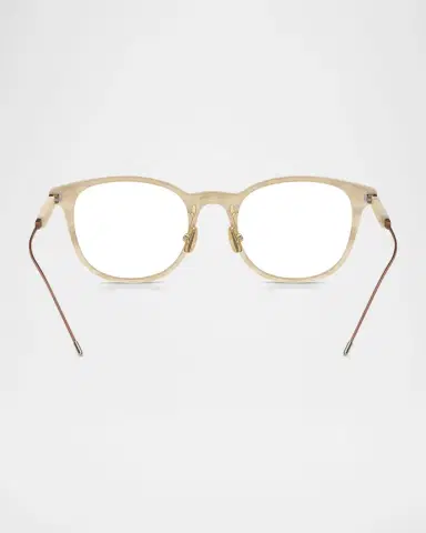 Brunello Cucinelli BC3006 Pillow Square Blue Light Blocking Glasses | Thumbnail 2