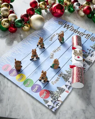 Robin Reed Racing Glitter Christmas Crackers, Set of 6 | Thumbnail 2 Robin Reed Racing Glitter Christmas Crackers, Set of 6 | Thumbnail 2