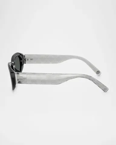 Tory Burch TY7219U Rectangular Acetate Sunglasses | Thumbnail 2