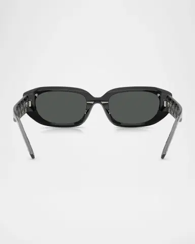 Tory Burch TY7219U Rectangular Acetate Sunglasses | Thumbnail 4