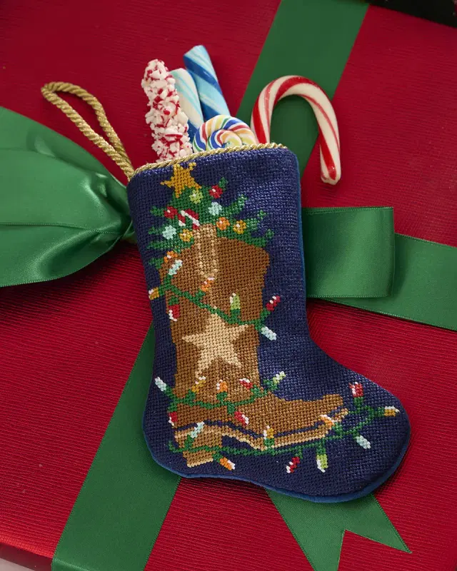 "The Mickey" Mini Bauble Stocking