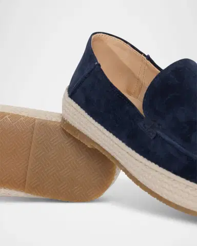 Paul Stuart Men's St. Croix Suede Espadrilles | Thumbnail 3 Paul Stuart Men's St. Croix Suede Espadrilles | Thumbnail 3