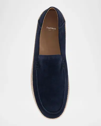 Paul Stuart Men's St. Croix Suede Espadrilles | Thumbnail 4 Paul Stuart Men's St. Croix Suede Espadrilles | Thumbnail 4