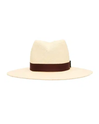 Gigi Burris Jeanne Straw Fedora Hat | Thumbnail 1