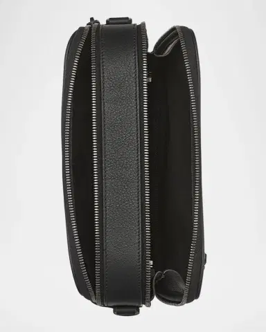 MCM Men's Small Embossed Leather Crossbody Bag | Thumbnail 3 MCM Men's Small Embossed Leather Crossbody Bag | Thumbnail 3